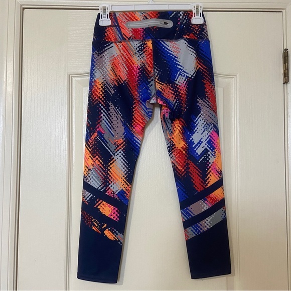 Athleta Colorful Geometric Print Leggings - Picture 2 of 11